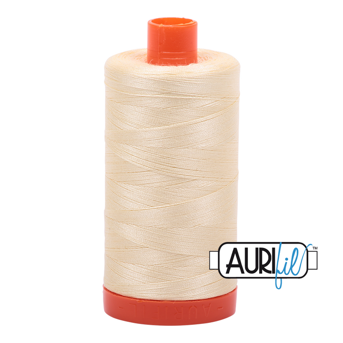 Aurifil 50wt Cotton Thread, Large Spool