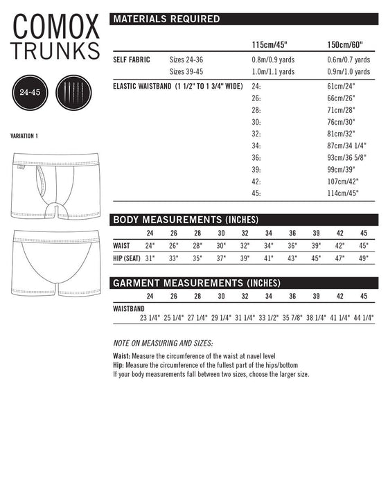 Comox Trunks