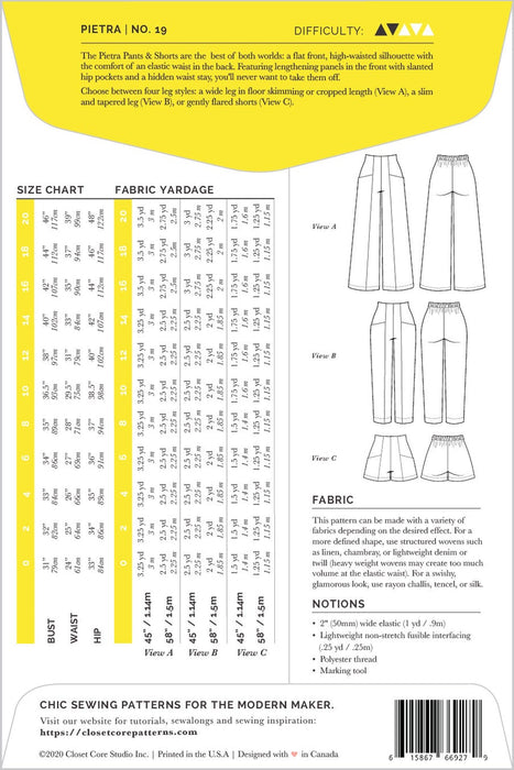 Pietra Pants