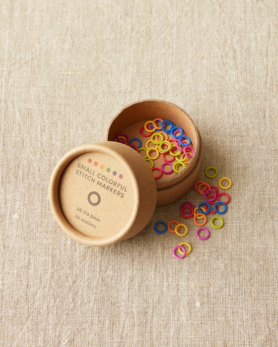 Colored Ring Stitch Markers - Small, Original and Jumbo