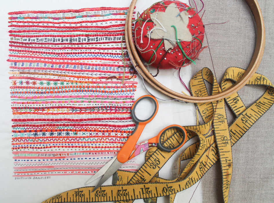Sampler Cloth Dropcloth Samplers– Hacer Santa Fe